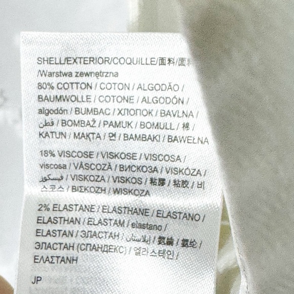 #35🎄 388. DESIGUAL white jeans overalls shorts drawn giraffe size 7 - 8 years - Picture 8 of 8